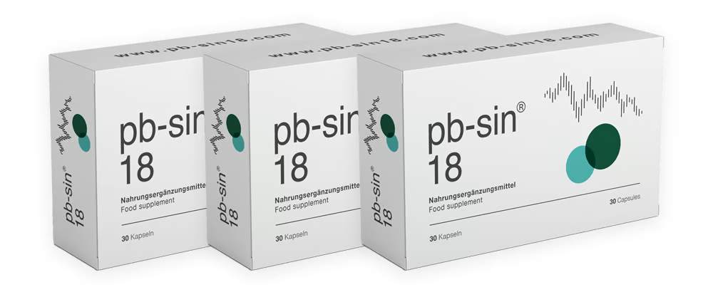 PB-Sin 18 food supplement packs